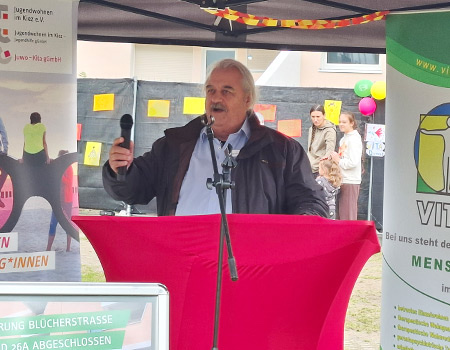 Voices at the opening - Campus Blücher